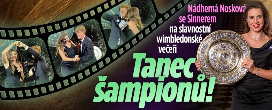 Banner ke žhavému tématu: Nádherná Nosková se Sinnerem: Tanec ...