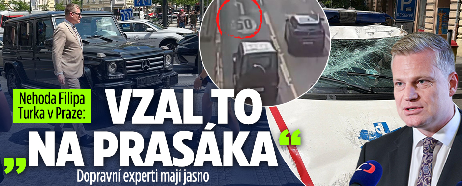Banner ke žhavému tématu: Turkova nehoda očima expertů: Jel »na ...