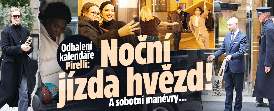 Banner ke žhavému tématu: Odhalení kalendáře Pirelli: Noční jízda ...