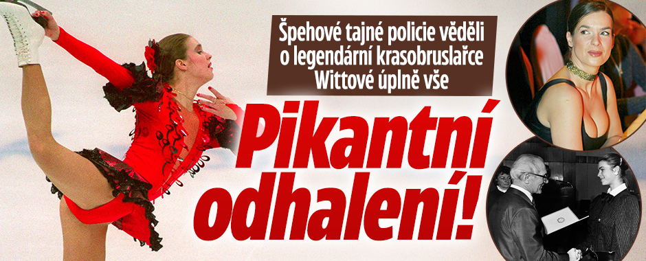 Banner ke žhavému tématu: Tajná policie špehovala krasobruslařku ...