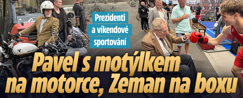 Banner ke žhavému tématu: Prezidenti a sport: Pavel v saku na ...