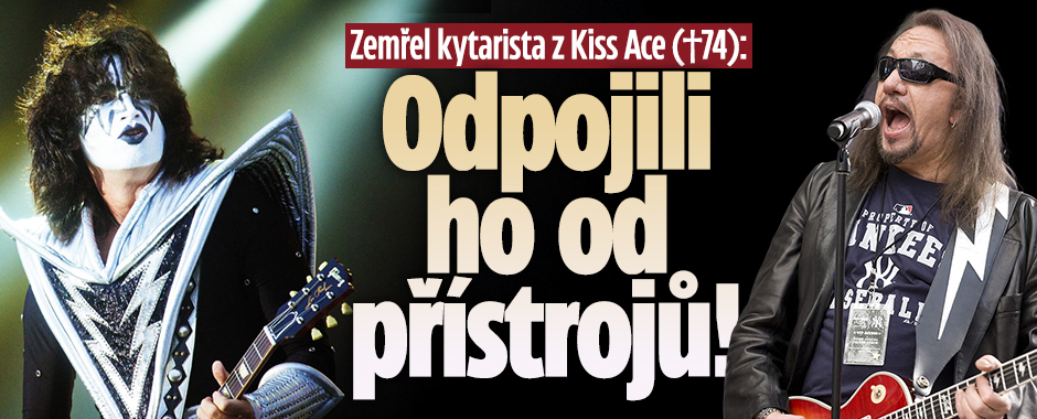 Banner ke žhavému tématu: Zemřel kytarista z Kiss Ace (†74): ...