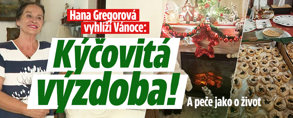 Banner ke žhavému tématu: Hana Gregorová vyhlíží Vánoce: Kýčovitá ...