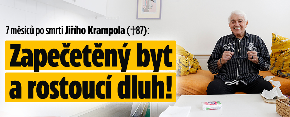 Banner ke žhavému tématu: 7 měsíců po smrti Krampola: Zapečetěný ...