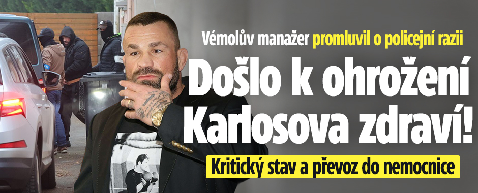 Banner ke žhavému tématu: Vémolův manažer: Ohrožení Karlosova ...