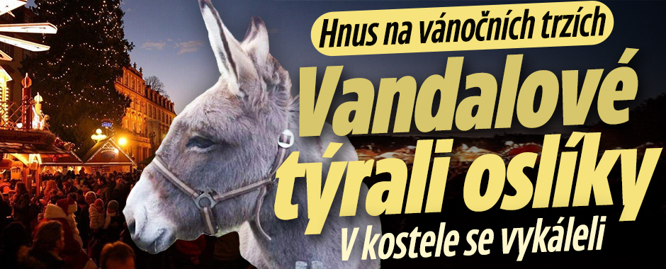 Banner ke žhavému tématu: Hnus na vánočních trzích: Vandalové ...