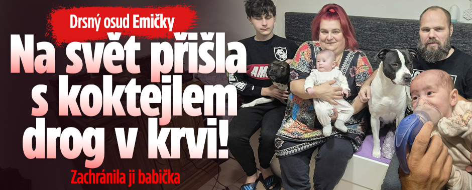 Banner ke žhavému tématu: Emička přišla na svět s těžkou nemocí a ...