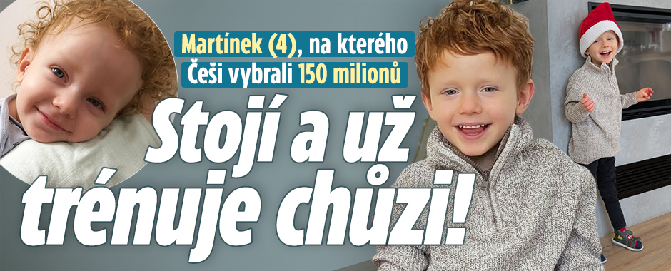 Banner ke žhavému tématu: Martínek, na kterého se vybralo 150 ...