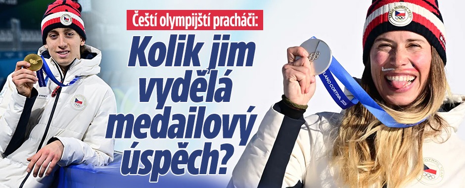 Banner ke žhavému tématu: Čeští olympijští pracháči: Kolik jim ...