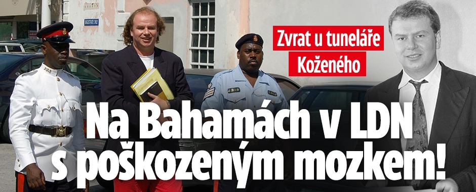Banner ke žhavému tématu: Viktor Kožený na Bahamách: Převoz do ...