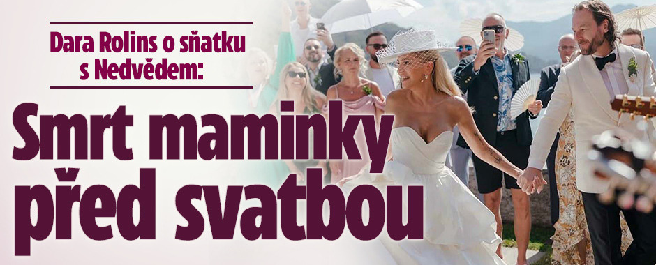 Banner ke žhavému tématu: Dara Rolins o sňatku s Nedvědem: Smrt ...