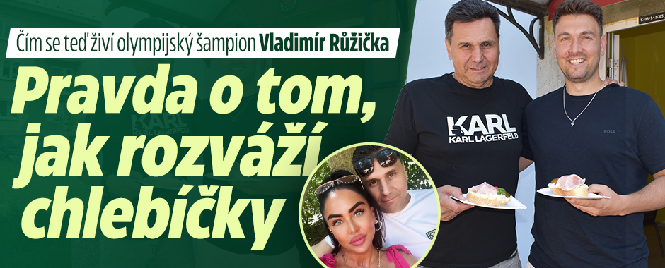 Čím se teď živí Růžička: Pravda o tom, jak rozváží chlebíčky