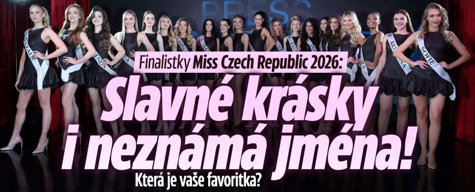 Banner ke žhavému tématu: Finalistky Miss Czech Republic 2026: ...