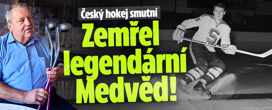 Banner ke žhavému tématu: Český hokej smutní: Zemřel legendární ...