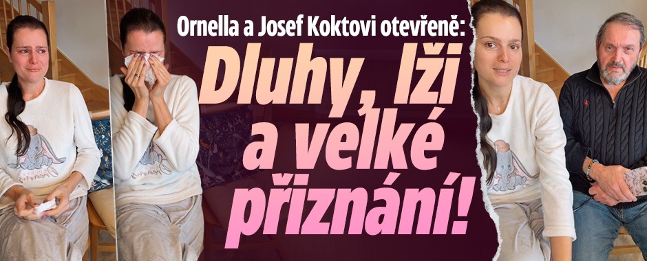 Banner ke žhavému tématu: Ornella a Josef Koktovi otevřeně: ...