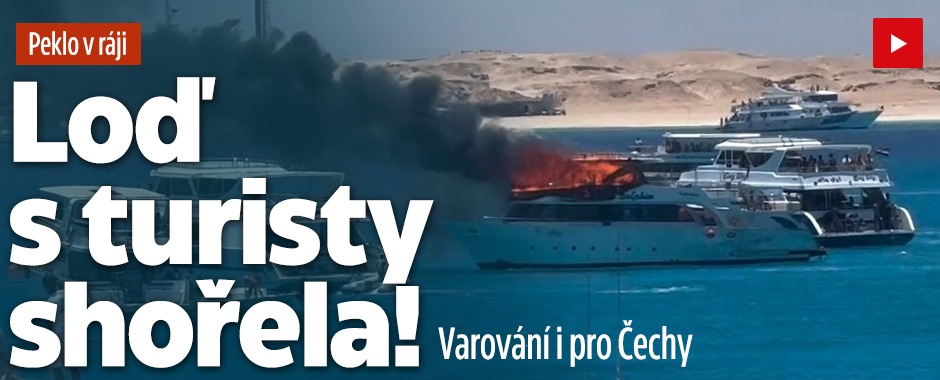 Banner ke žhavému tématu: Peklo v ráji: Loď s turisty shořela