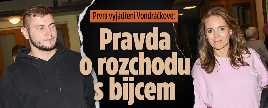 Banner ke žhavému tématu: První vyjádření Vondráčkové: Pravda o ...