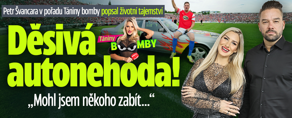 Banner ke žhavému tématu: Švancara v pořadu Tániny bomby popsal: ...