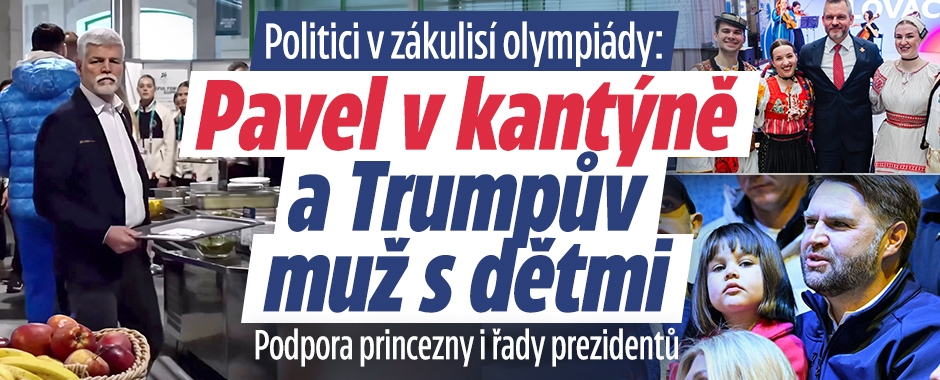 Banner ke žhavému tématu: Politici v zákulisí olympiády: Pavel v ...