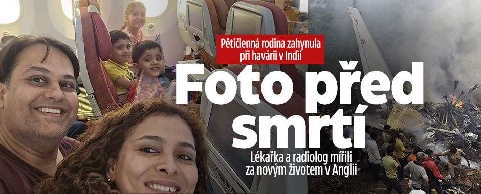 Rodina zahynula při havárii v Indii: Foto před smrtí 