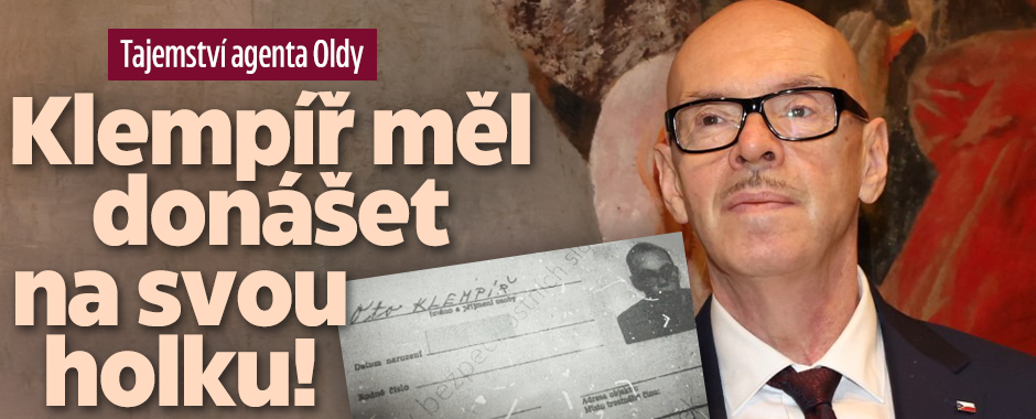 Banner ke žhavému tématu: Tajemství agenta Oldy: Klempíř měl ...