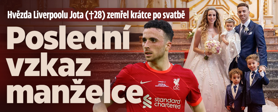 Jota (†28) zemřel krátce po svatbě: Poslední vzkaz manželce 