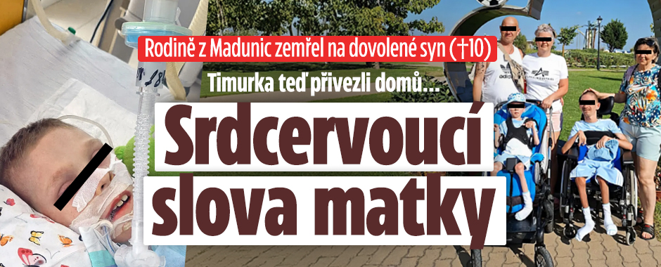 Banner ke žhavému tématu: Rodině z Madunic zemřel na dovolené ...