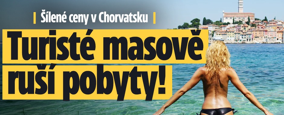 Banner ke žhavému tématu: Chorvatsko zažívá studenou sprchu: ...