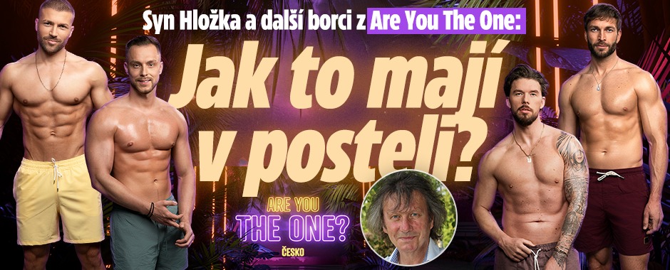 Banner ke žhavému tématu: Syn Hložka a borci z Are You The One: ...