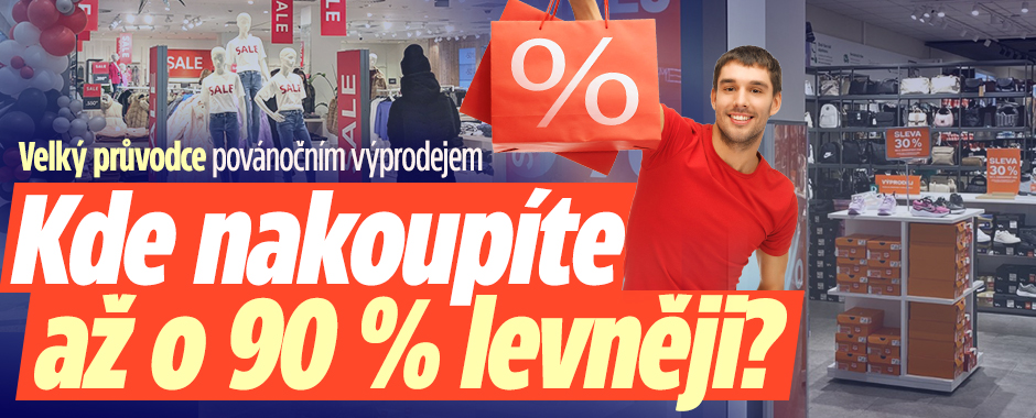 Banner ke žhavému tématu: Průvodce povánočním výprodejem: Kde ...