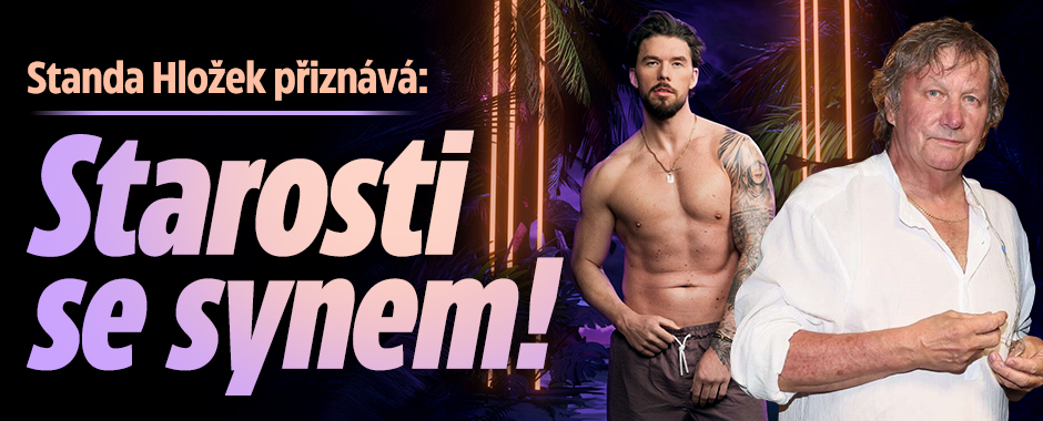 Banner ke žhavému tématu: Standa Hložek přiznal problémy se synem