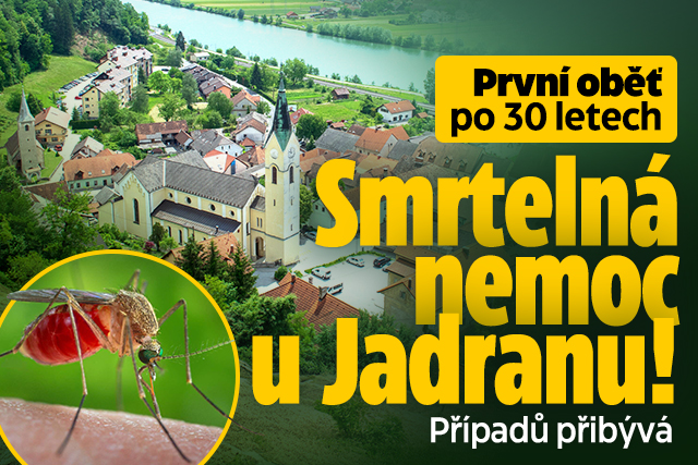 Banner ke žhavému tématu: Smrtelná nemoc u Jadranu: První oběť po ...