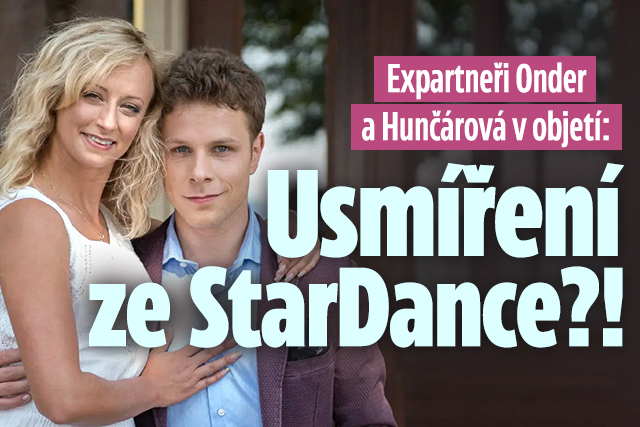 Banner ke žhavému tématu: Expartneři Onder a Hunčárová v objetí: ...