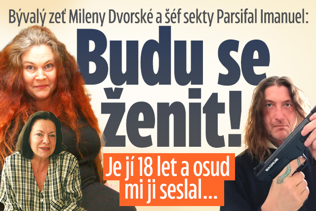Banner ke žhavému tématu: Bývalý zeť Mileny Dvorské a Parsifal ...