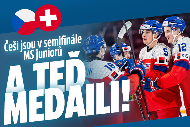 Banner ke žhavému tématu: Češi jsou v semifinále MS juniorů: A ...
