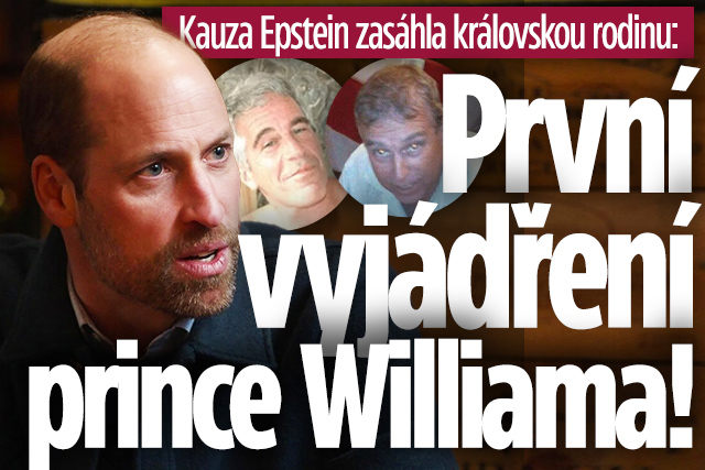 Banner ke žhavému tématu: Kauza Epstein: První vyjádření prince ...