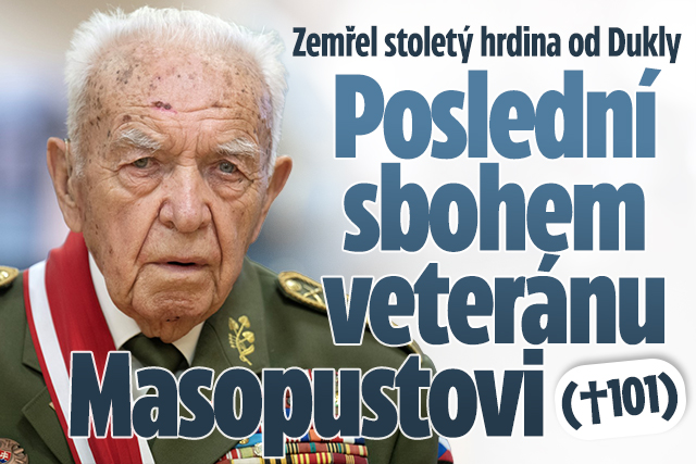 Banner ke žhavému tématu: Zemřel hrdina od Dukly: Rozloučení s ...