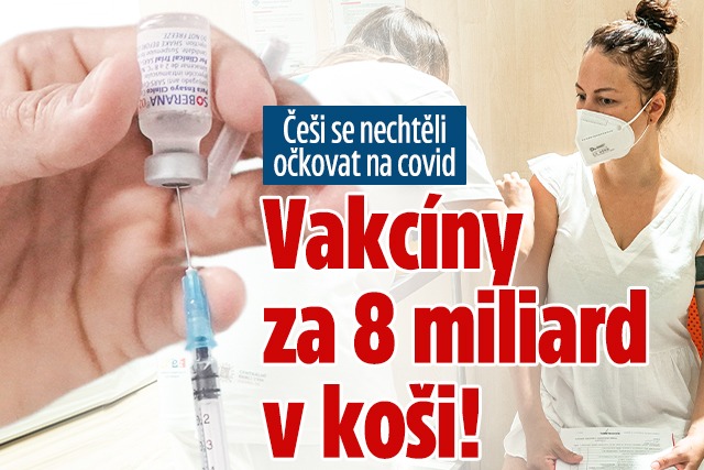 Banner ke žhavému tématu: Češi se nechtěli očkovat na covid: ...