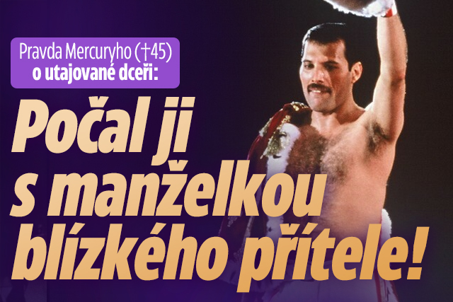 Mercuryho (†45) tajná dcera: Počal ji s manželkou přítele!