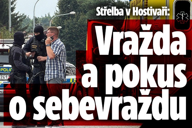 Banner ke žhavému tématu: Střelba v pražské Hostivaři: Vražda a ...