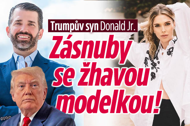 Banner ke žhavému tématu: Trumpův syn: Zásnuby se žhavou modelkou!