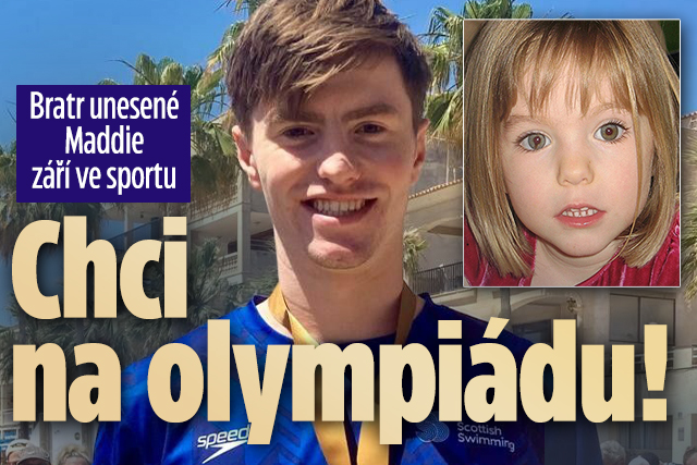Bratr unesené Maddie září ve sportu: Chci na olympiádu!