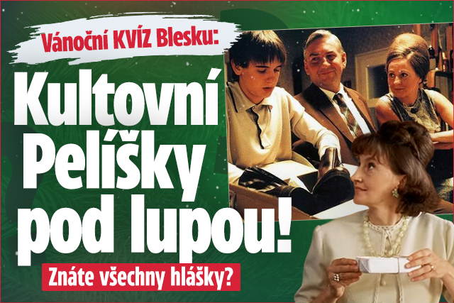 Banner ke žhavému tématu: Vánoční KVÍZ Blesku: Kultovní Pelíšky ...