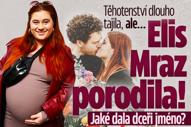 Banner ke žhavému tématu: Zpěvačka Elis Mraz porodila! Co ...