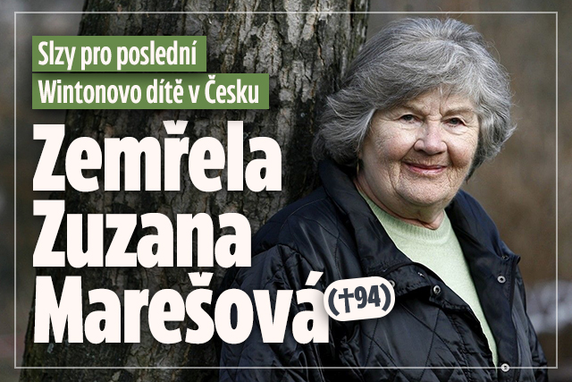 Banner ke žhavému tématu: Slzy pro poslední Wintonovo dítě: ...