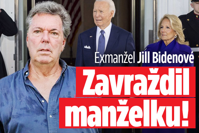 Banner ke žhavému tématu: Exmanžel Jill Bidenové: Zavraždil ...