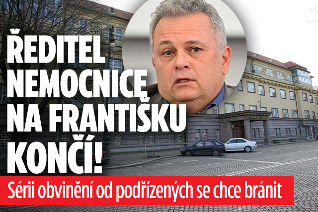 Banner ke žhavému tématu: Ředitel Nemocnice Na Františku ...