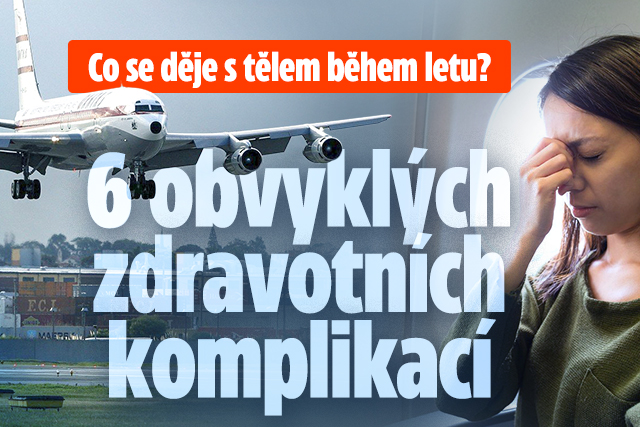 Banner ke žhavému tématu: Co se děje s tělem během letu?