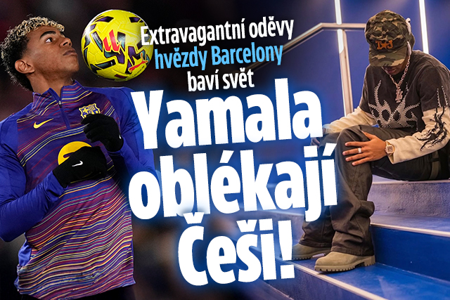 Banner ke žhavému tématu: Extravagantní oděvy hvězdy Barcelony: ...
