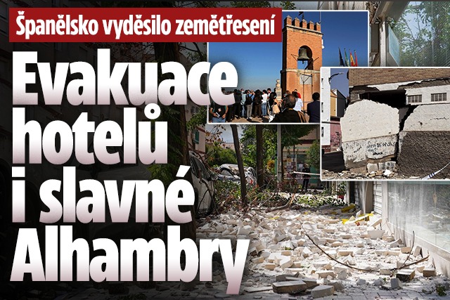 Banner ke žhavému tématu: Španělsko vyděsilo zemětřesení: ...